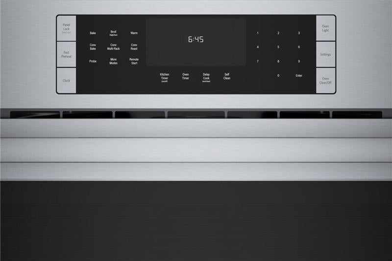 800 Series Single Wall Oven 30" Stainless Steel-(HBL8454UC)