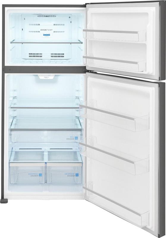 Frigidaire Gallery 20.0 Cu. Ft. Top Freezer Refrigerator-(FGHT2055VDSD0837)