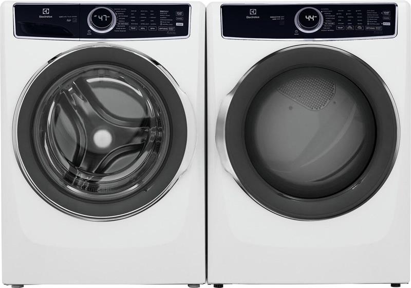 Electrolux Front Load Perfect Steam(TM) Electric Dryer with Predictive Dry(TM) and Instant Refresh - 8.0 Cu. Ft.-(ELFE7537AW)
