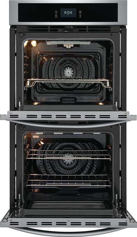 Frigidaire 27" Double Electric Wall Oven with Fan Convection-(FCWD2727AS)