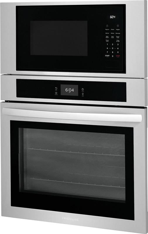 Frigidaire 30" Electric Microwave Combination Oven with Fan Convection-(FCWM3027AS)