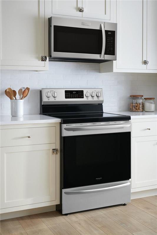 Frigidaire Gallery 30" Freestanding Electric Range with Air Fry-(GCRE3060AF)