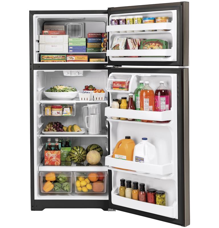 GE(R) 17.5 Cu. Ft. Top-Freezer Refrigerator-(GTS18HMNRES)