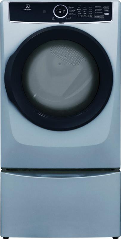 Electrolux Front Load Perfect Steam(TM) Electric Dryer with Instant Refresh - 8.0 Cu. Ft.-(ELFE7437AG)