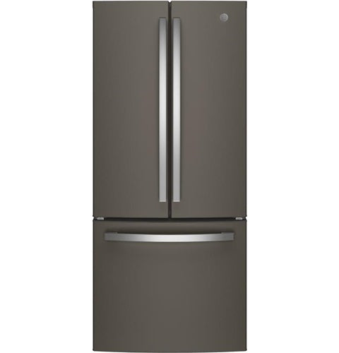 GE(R) ENERGY STAR(R) 20.8 Cu. Ft. French-Door Refrigerator-(GNE21FMKES)