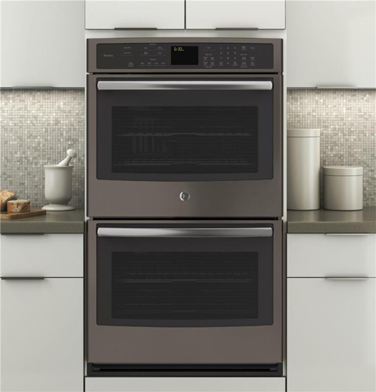 GE Profile(TM) Series 30" Built-In Double Wall Oven with Convection-(PT7550EHES)