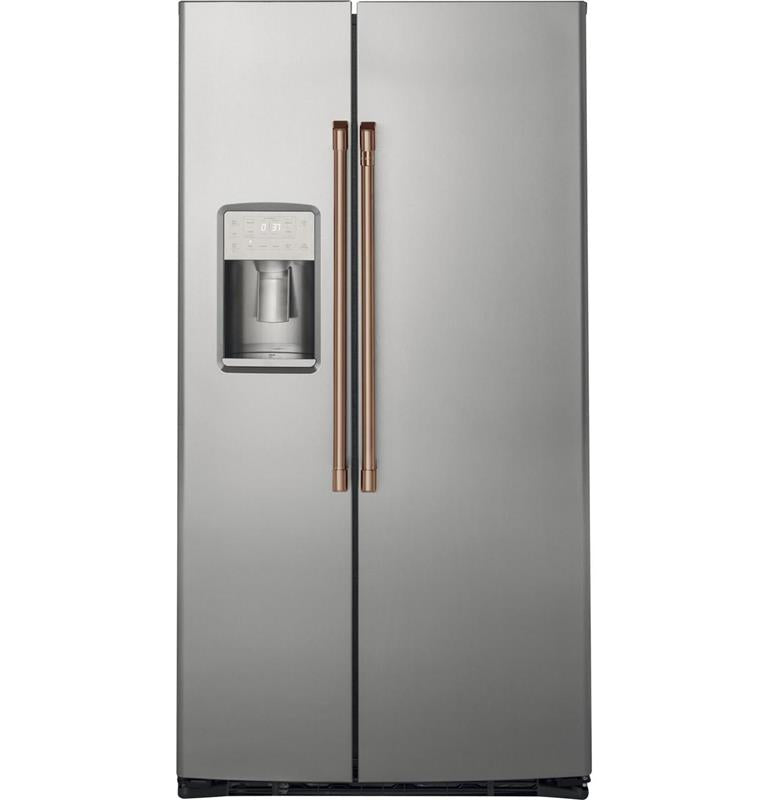 Caf(eback)(TM) Refrigeration Handle Kit - Brushed Copper-(CXMS2H2PNCU)