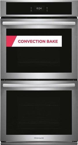 Frigidaire 27" Double Electric Wall Oven with Fan Convection-(FCWD2727AS)