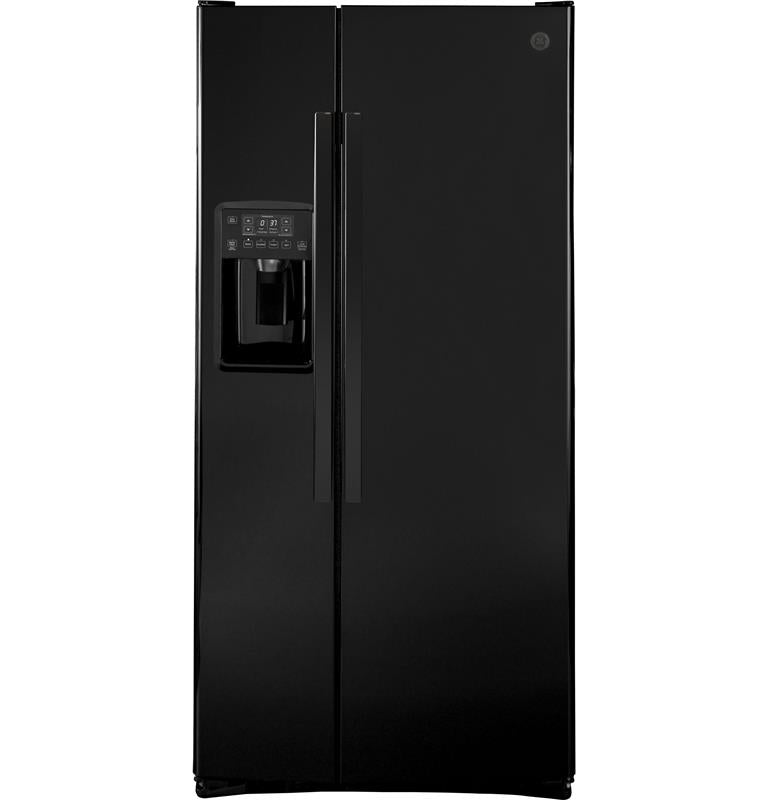GE(R) 23.2 Cu. Ft. Side-By-Side Refrigerator-(GSS23GGKBB)