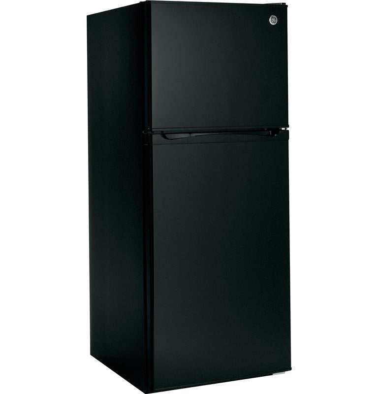 GE(R) ENERGY STAR(R) 11.6 cu. ft. Top-Freezer Refrigerator-(GPE12FGKBB)
