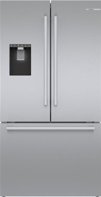 500 Series French Door Bottom Mount Refrigerator 36" Easy clean stainless steel-(B36CD50SNS)