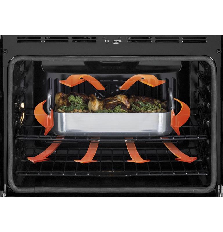 GE Profile(TM) 30" Built-In Combination Convection Microwave/Convection Wall Oven-(PT7800EKES)