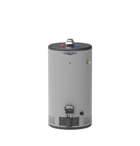 GE RealMAX Premium 50-Gallon Short Natural Gas Atmospheric Water Heater-(GG50S10BXR)