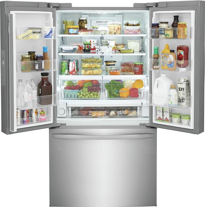 Frigidaire 28.8 Cu. Ft. French Door Refrigerator-(FRFN2823AS)