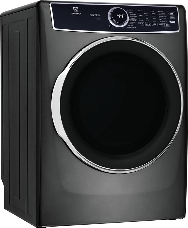 Electrolux Front Load Perfect Steam(TM) Electric Dryer with Balanced Dry(TM) and Instant Refresh - 8.0 Cu. Ft.-(ELFE7637ATSD1189)