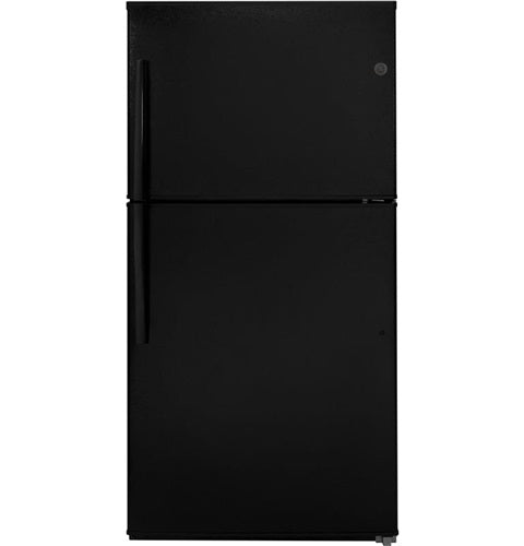 GE(R) ENERGY STAR(R) 21.1 Cu. Ft. Top-Freezer Refrigerator-(GTE21GTHBB)
