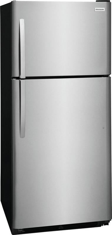 Frigidaire 20.5 Cu. Ft. Top Freezer Refrigerator-(FRTD2021ASSD0157)