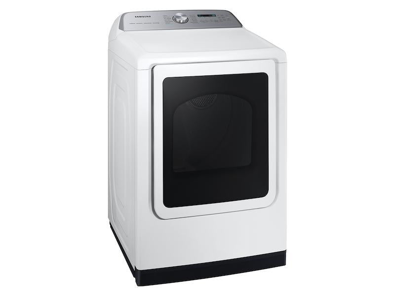 7.4 cu. ft. Smart Gas Dryer with Pet Care Dry and Steam Sanitize+ in White-(DVG54CG7150WA3)