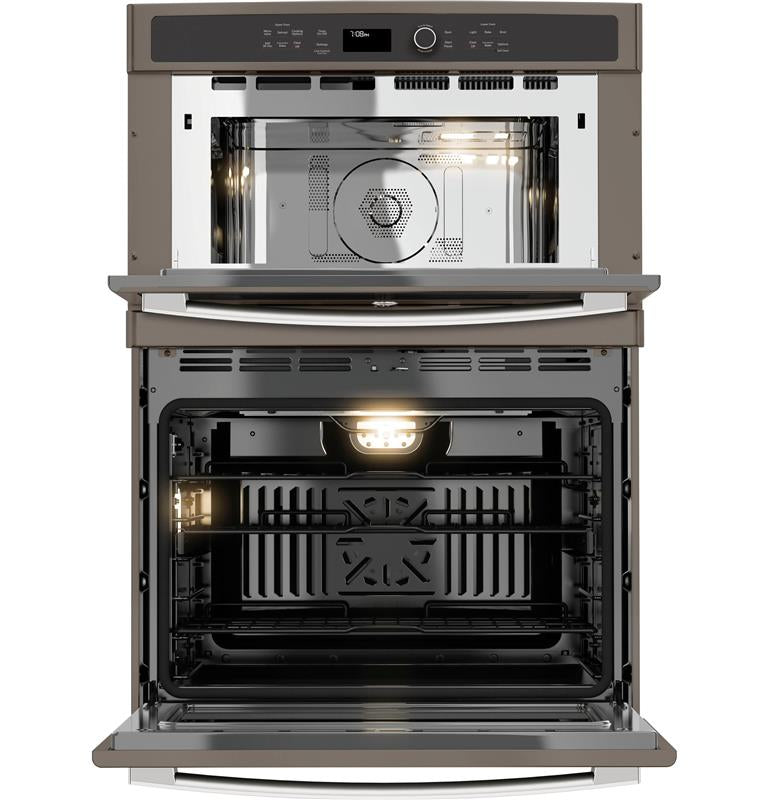 GE Profile(TM) 30" Built-In Combination Convection Microwave/Convection Wall Oven-(PT7800EKES)