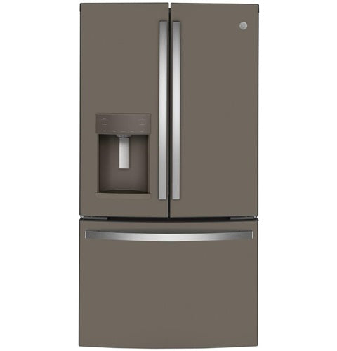 GE(R) ENERGY STAR(R) 22.1 Cu. Ft. Counter-Depth French-Door Refrigerator-(GYE22GMNES)