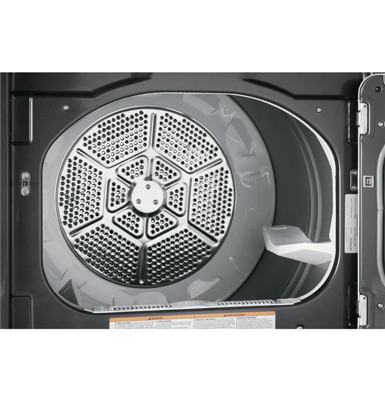 GE(R) 7.4 cu. ft. Capacity Smart aluminized alloy drum Gas Dryer with HE Sensor Dry-(GTD75GCPLDG)