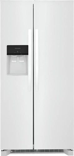 Frigidaire 22.3 Cu. Ft. 33" Standard Depth Side by Side Refrigerator-(FRSS2323AW)