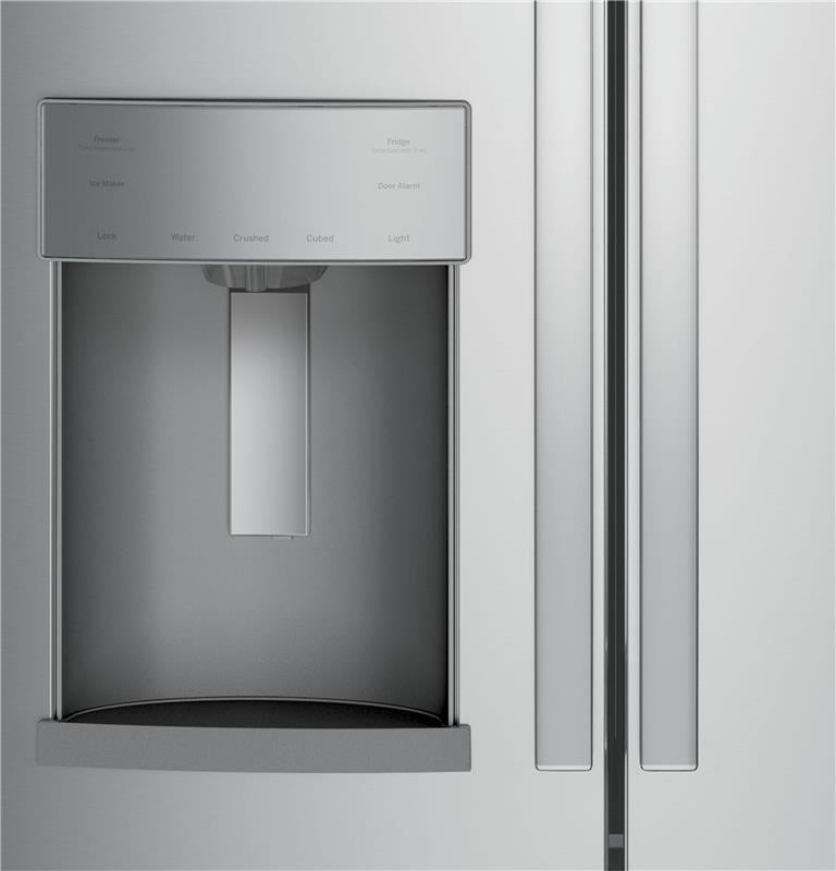 GE(R) 27.7 Cu. Ft. Fingerprint Resistant French-Door Refrigerator with Door In Door-(GFD28GYNFS)
