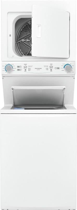 Frigidaire Gas Washer/Dryer Laundry Center - 3.9 Cu. Ft Washer and 5.5 Cu. Ft. Dryer-(FLCG7522AW)