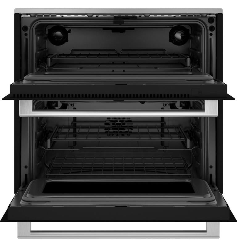 Caf(eback)(TM) 30" Duo Smart Single Wall Oven in Platinum Glass-(CTS92DM2NS5)