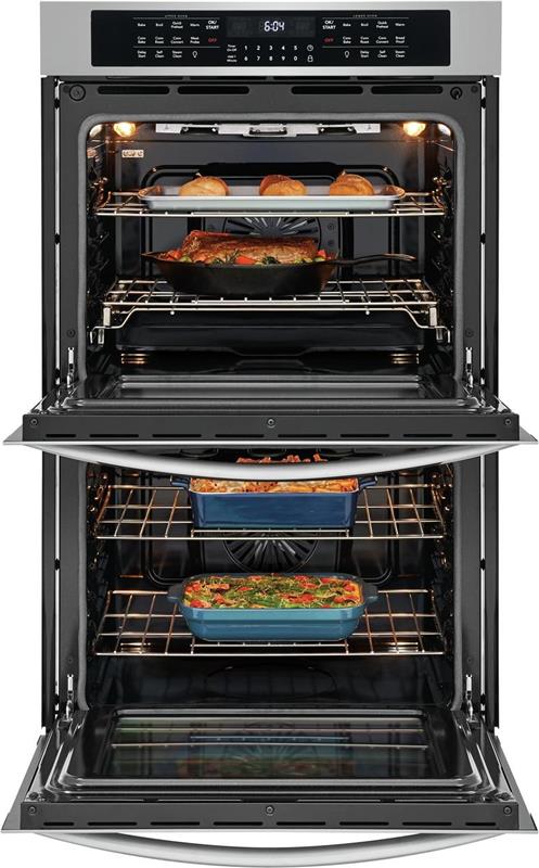 Frigidaire Gallery 30'' Double Electric Wall Oven-(FGET3066UFSD0125)