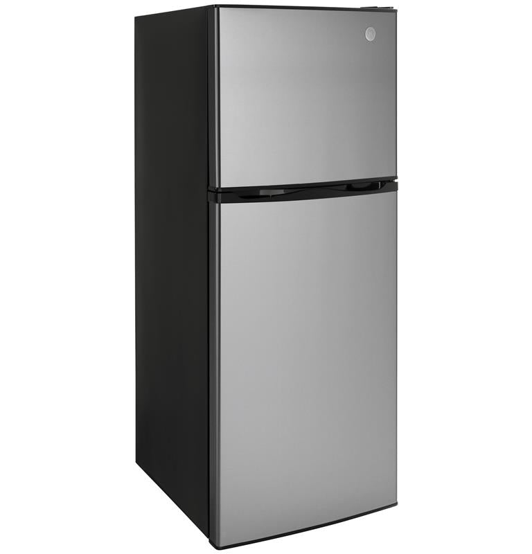 GE(R) 9.8 Cu. Ft. 12 Volt DC Power Top-Freezer Refrigerator-(GPV10FSNSB)