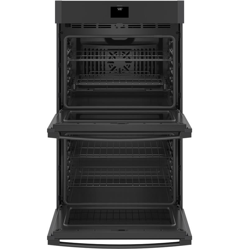 GE(R) 30" Smart Built-In Self-Clean Convection Double Wall Oven with Never Scrub Racks-(JTD5000FNDS)