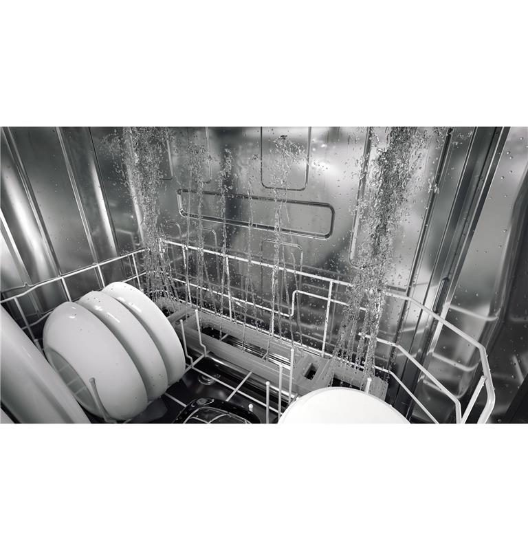 GE Profile(TM) Top Control with Stainless Steel Interior Dishwasher with Sanitize Cycle & Twin Turbo Dry Boost-(PDT775SBNTS)