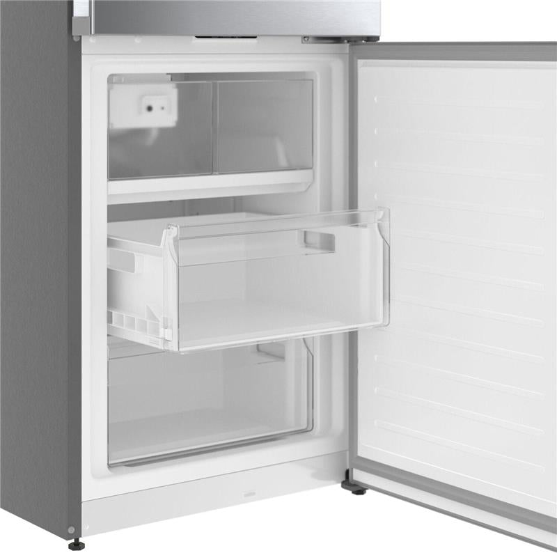 800 Series Freestanding Bottom Freezer Refrigerator 24" Easy clean stainless steel-(B24CB80ESS)