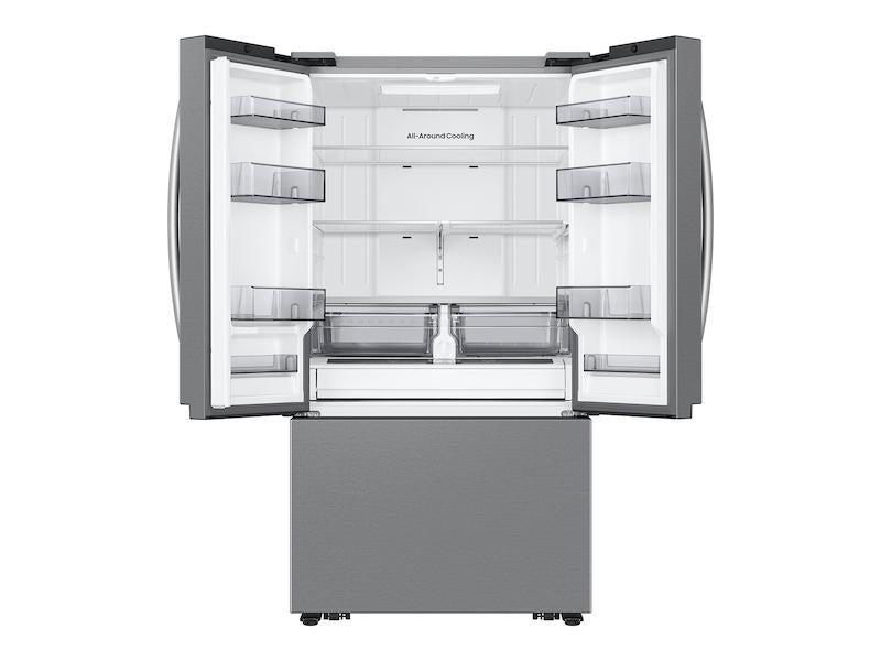 32 cu. ft. Mega Capacity 3-Door French Door Refrigerator with Dual Auto Ice Maker in Stainless Steel-(RF32CG5100SRAA)