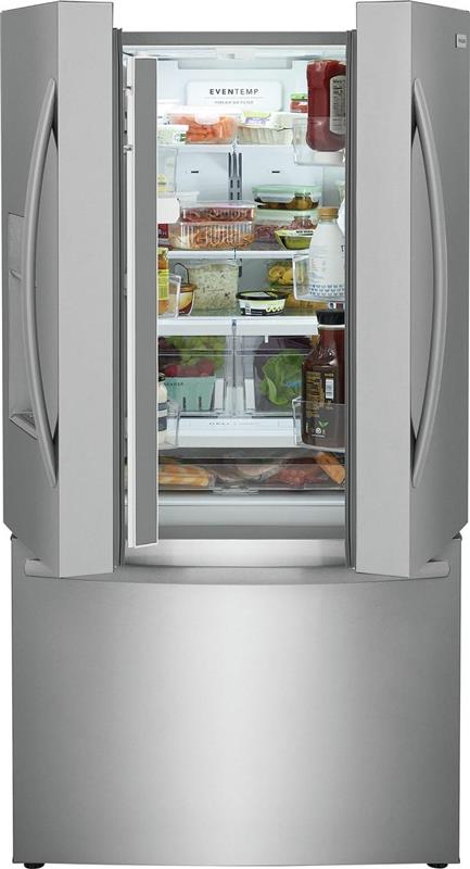 Frigidaire 27.8 Cu. Ft. French Door Refrigerator-(FRFS2823AS)