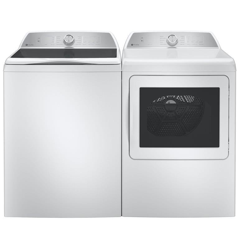 GE Profile(TM) 4.9 cu. ft. Capacity Washer with Smarter Wash Technology and FlexDispense(TM)-(PTW605BSRWS)