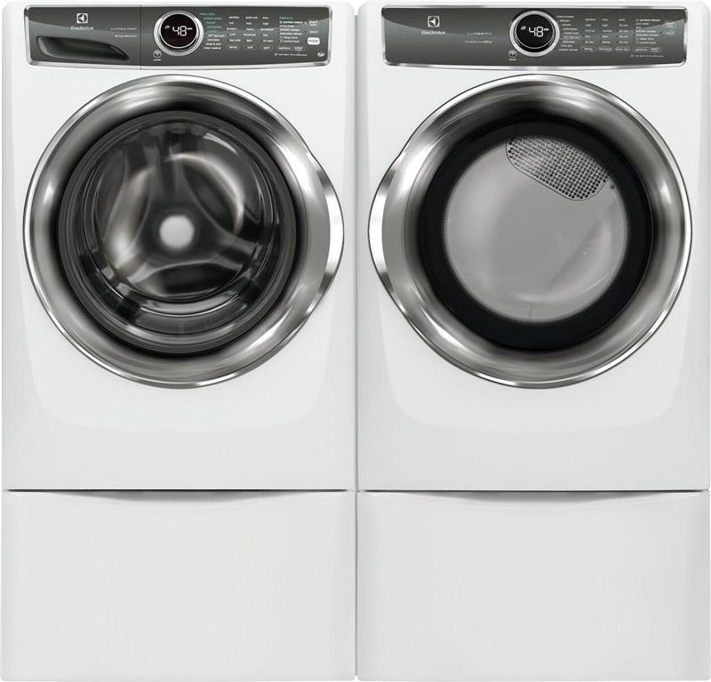 Electrolux Front Load Perfect Steam(TM) Gas Dryer with PredictiveDry(TM) and Instant Refresh - 8.0. Cu. Ft.-(EFMG627UIW)